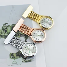 

Ladies Fob Pocket Nurse Watch Hot Sales Men Classic Wide Band Lapel Pendant Watch Stationary Stainless Watch Dropshipping