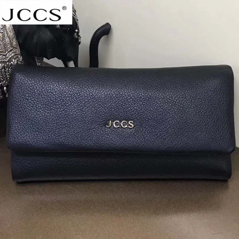 JCCS, новинка, натуральная кожа, дизайнерские, складные кошельки, известный бренд, Женский кошелек, модный, сумка для денег, для девушек, роскошный, Длинный кошелек, JS3230A
