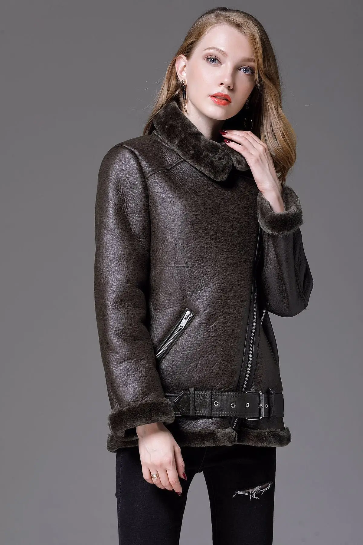 Женская куртка-бомбер ZA Женское пальто локомотив Базовая кожаная куртка женская Свободная Куртка Jaqueta Feminina верхняя одежда осень оверсайз теплая