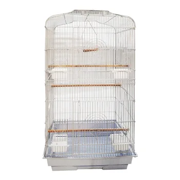 

Foldable Solid Useful Metal Iron Large Bird Cage For Parrots Mynah Bird Cage Wire Cage Pet Supplies Parrots For Bird Lovers