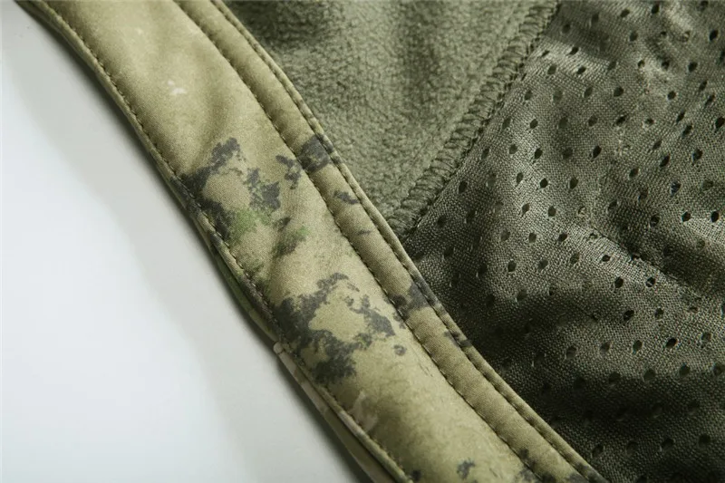 Sharkskin Открытый Охота Ghillie костюм Кемпинг водонепроницаемая куртка tad4.0 мягкая оболочка флисовая куртка+ брюки Снайпер камуфляж