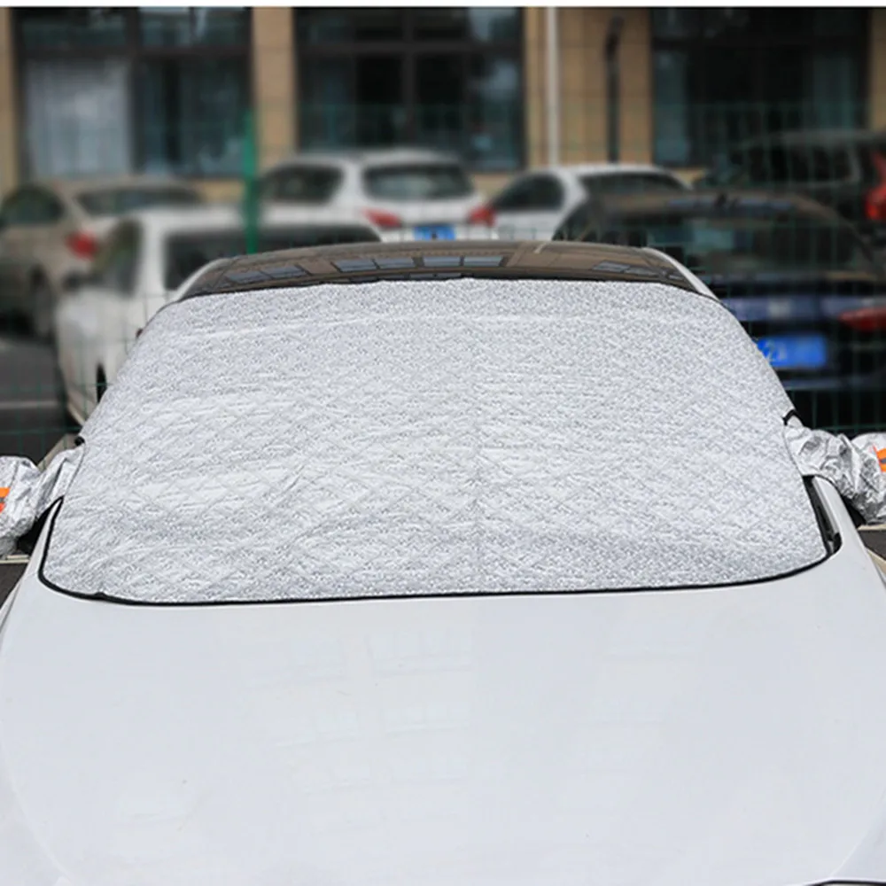 SnowOFF Car Windshield Snow Ice Cover - Sun Shade Protector