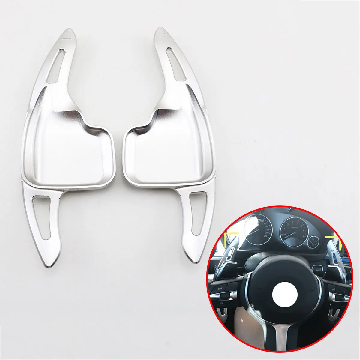 Steering Wheel Shift Paddle Shifter Extension Fit For BMW X1 X3 X4 X5 X6 1 2 3 4 5 6 Series F20 F21 F30 F31 F10 F11 F07 F25 F15 |