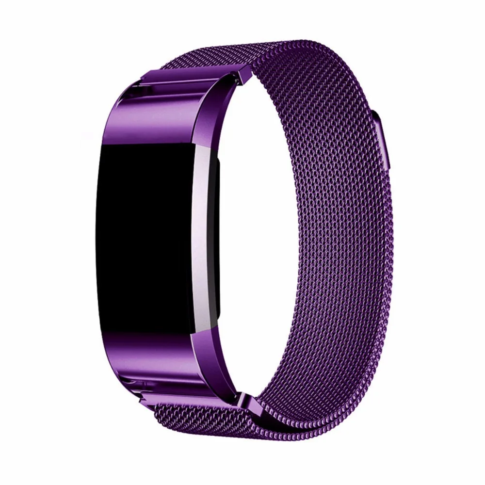 

Milanese Loop strap for Fitbit Charge 2 band replacement wristband Link Bracelet Stainless Steel Band for fitbit charge2