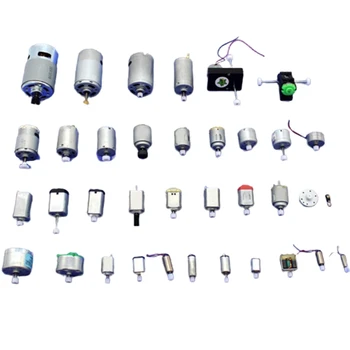 

36 Pcs Motor Gear Package DIY Model Accessories Material Craft Handmade Toy Miniature DC Pony Metal