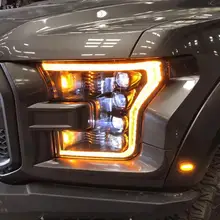 Новое поступление светодиодные фары для FORD для Raptor- Full led