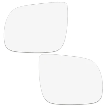 

X Autohaux Mirror Glass Heated With Backing Plate Side Rear View Mirror Glass For 2009-2016 AUDI Q5 Q7