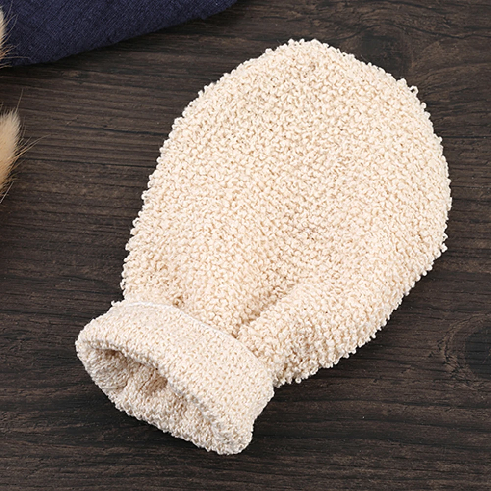 Спа банное полотенце из бамбука рукавицы перчатки для душа для отшелушивания на лице очищение тела перчатки для лица роговой банное полотенце