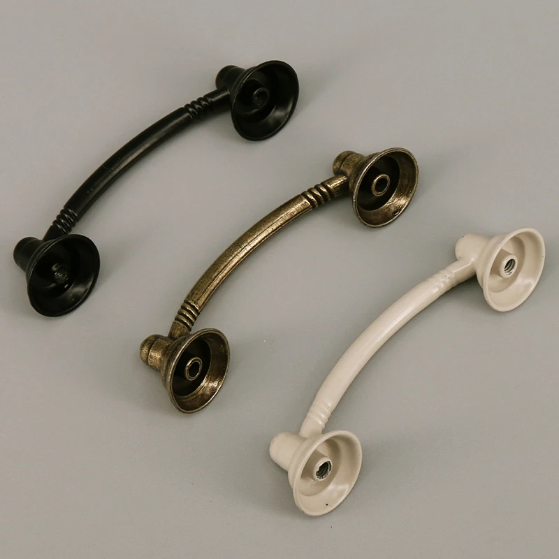 1PC Decorative Handles Small Vintage Door Pull Knobs Dresser Drawer