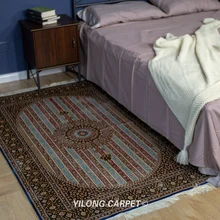 YILONG 4'x6' восточные шелковые ковры ручной работы Современные Ковры Ручной Вязки(HF034A4x6