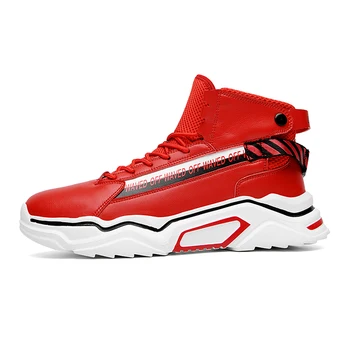 

Men's shoes spring 2020 new Korean version trend high top shoes boys shoes trendy shoes casual sports shoes