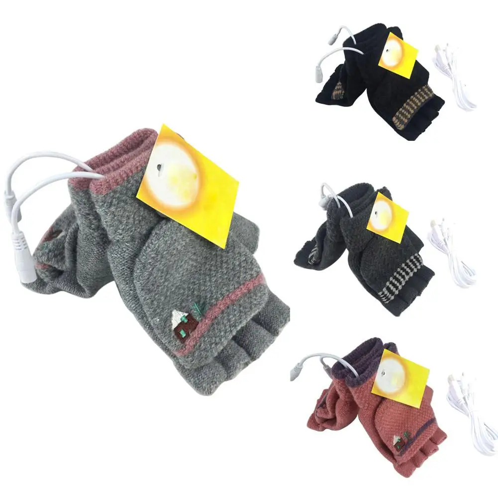 Double Sided Gloves electrically heated winter Thermal USB heated gloves electrically heated gloves heated