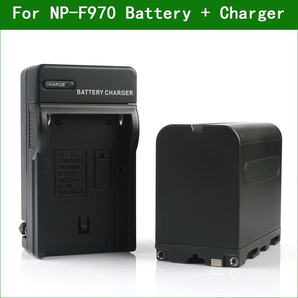 Lanfulang NP F970 батарея для цифровой камеры & Charger Sony F330 F550 F570 F730 F750 F770 F930 F950 F960 F980