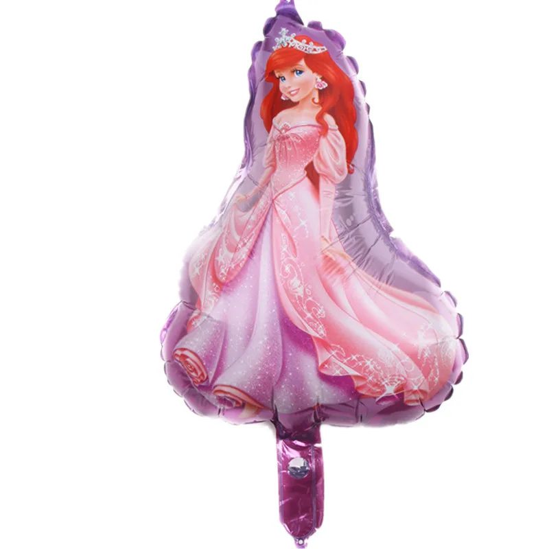 Elsa Anna Princess Snow White Cinderella Balloons Birthday Party decorations Kids Toys Wedding party supplies Helium Balloons