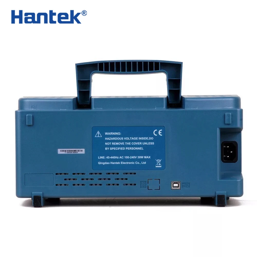 Цифровой осциллограф Hantek DSO5202P TFT ЖК дисплей 200 МГц 2 канала 1GSa/s 7 дюймов|lcd