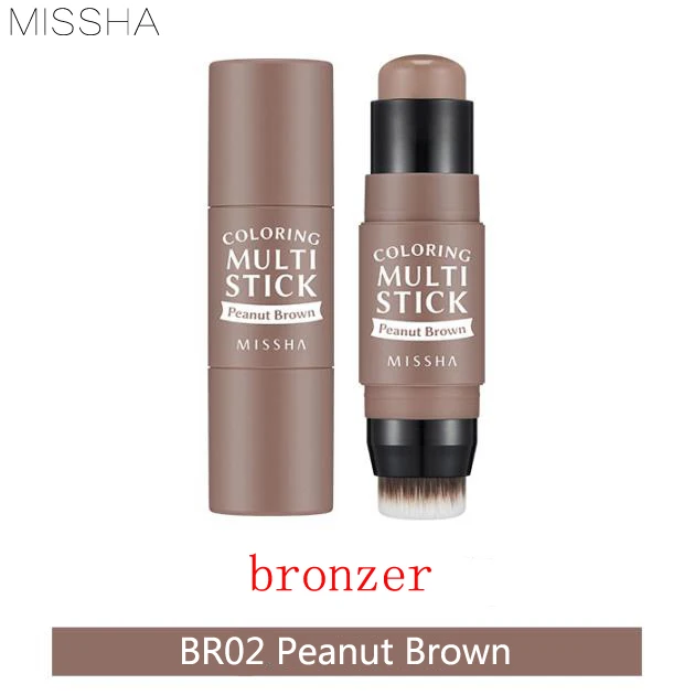 Blush Em Pó Highlighter Bronzer Maquiagem Minerais Shimmer Coréia Cosméticos