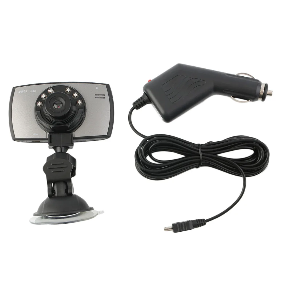 Автомобильная камера G30 2," Full HD 1080P Автомобильный видеорегистратор Dash Cam 120 градусов широкий угол обнаружения движения ночное видение g-сенсор