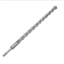 

460mm SDS Plus Crosshead Twin Spiral Hammer Drill Bits Woodwork Twist Round Shank Twist Electric Hammer Drill Bit DIY Tool N27