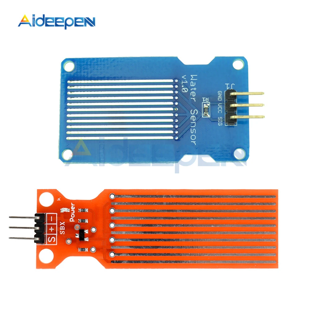 Módulo de Sensor de nivel de agua de lluvia, placa de Sensor de altura de profundidad de superficie líquida para Arduino, CC de 10 3V 5V, 20mA|Sensores de corriente| - AliExpress