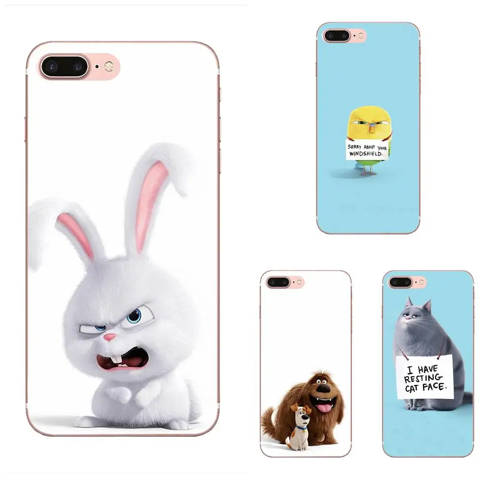 

For Xiaomi Redmi Note 2 3 3S 4 4A 4X 5 5A 6 6A Pro Plus TPU Secret Life Of Pets Bunny