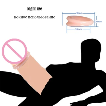 Phimosis Correction Rings Soft Silicone Penis Rings Delay Ejaculation Foreskin Corrector Cock Rings Sex Products For Men 4