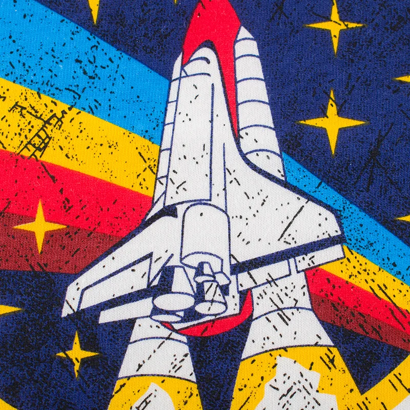 Футболка с длинными рукавами и рисунком самолета для детей 2 9 лет|Тройники| |