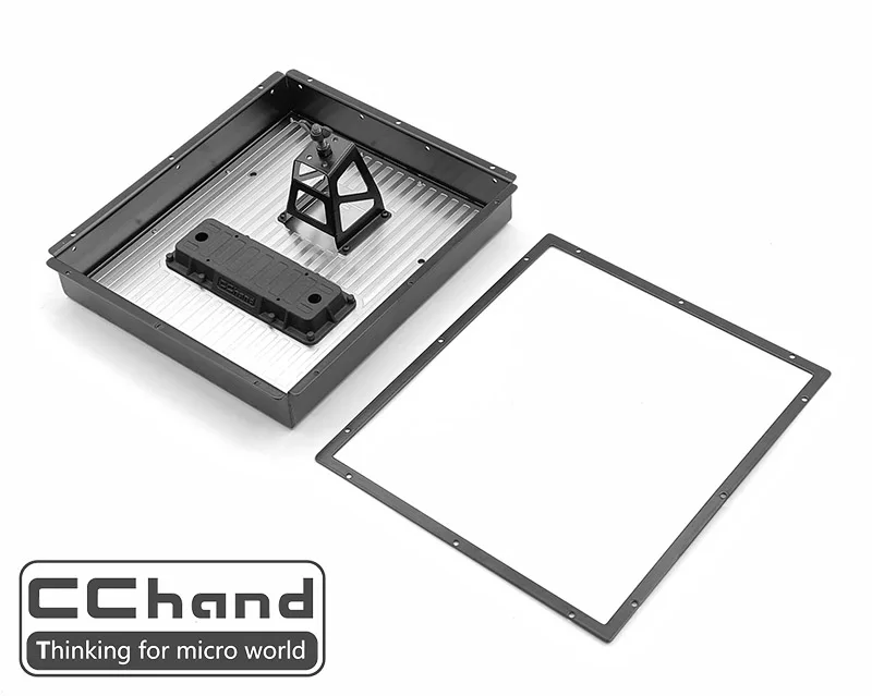 CCHAND нержавеющая сталь металл грузило ведро задняя Карета для TRX-6 6X6 G63 TRX4 G500 1/10 rc части автомобиля