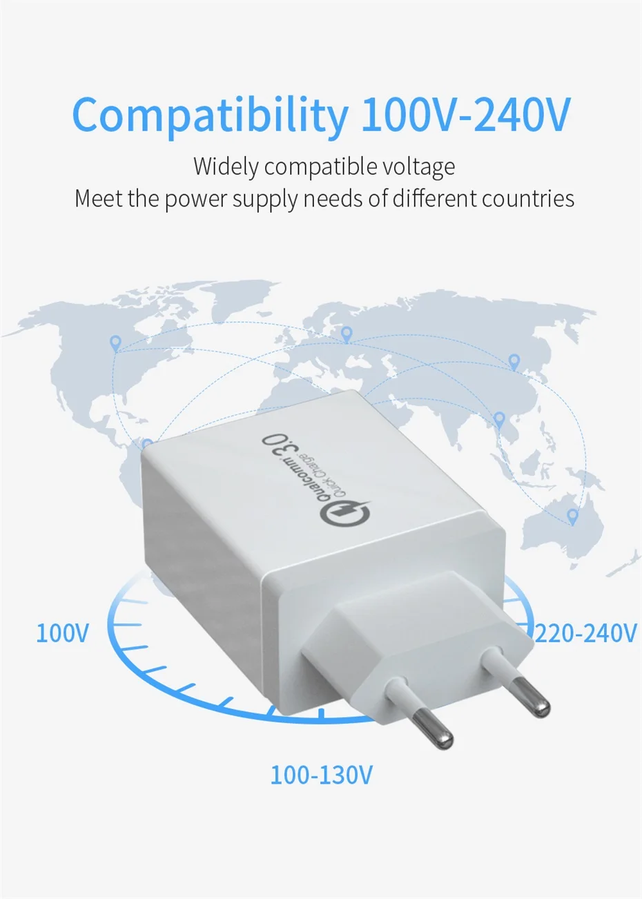 PD Зарядное устройство USB 3,0 Quick Charge 3,0 QC 18 Вт QC3.0 usb type C быстрое зарядное устройство для iPhone 11 Air power Xiaomi Phone charger