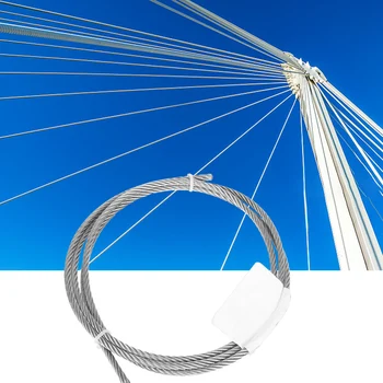 

7x19 Auto Wire Rope 316 Stainless Steel Cable 4mm/0.16in for Electricity Automobile Industry Cable Wire Rope