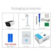 GARDLOOK 1080P kamera słoneczna kamera Wifi PIR 2MP HD odkryty kryty bezprzewodowy Alarm bezpieczeństwa w domu Panel słoneczny akumulator 6