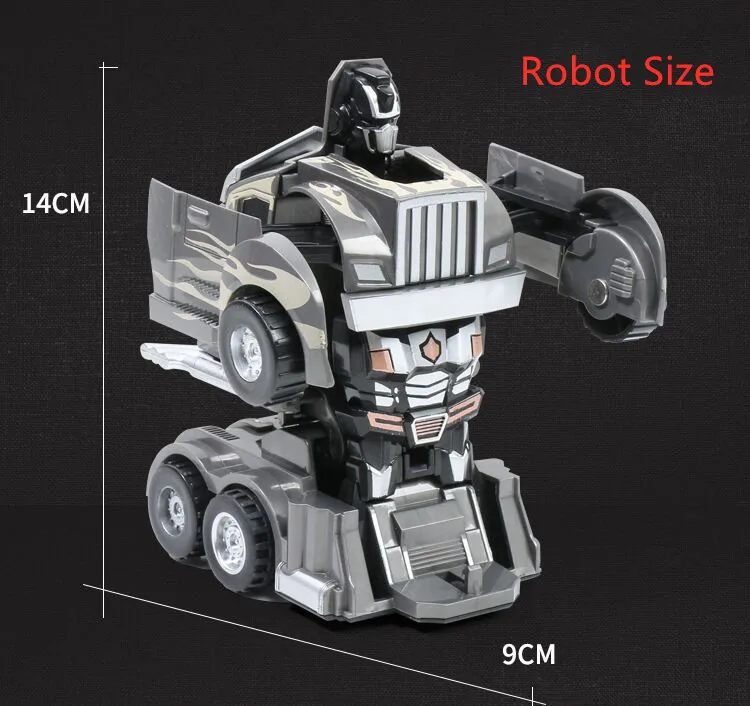 Generic Deformation Toys Car Transformation Robot Toy Diecast Plastic