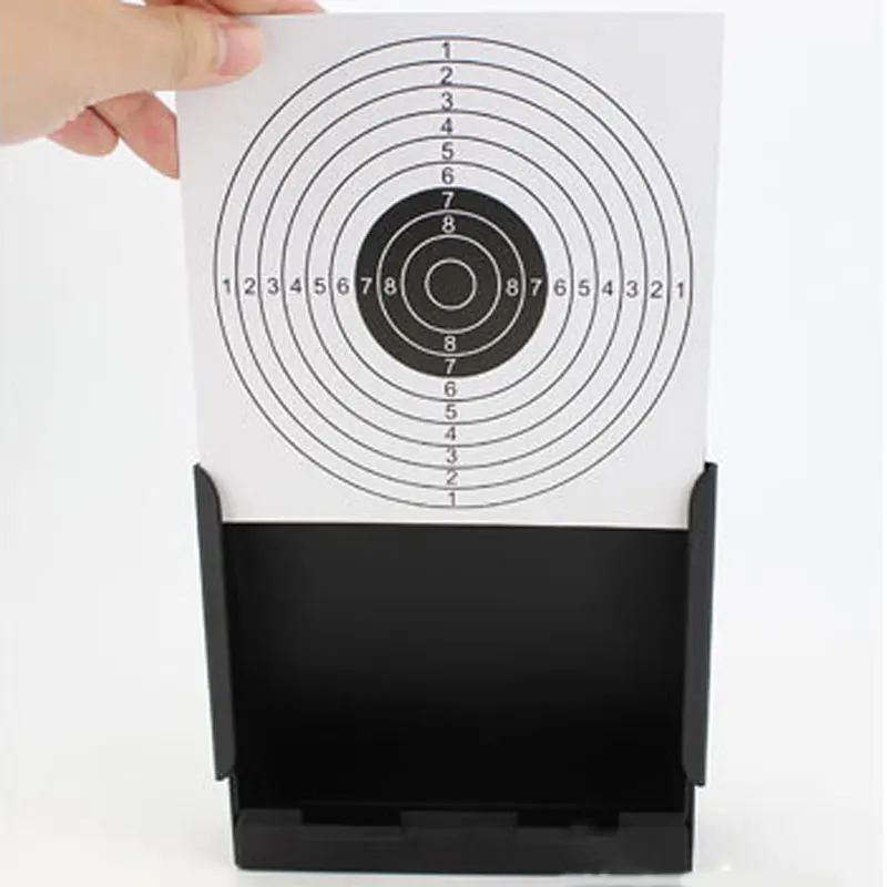 TOtrait Shooting Targets 14x14cm Steel Metal Target Holder Pellet Trap For Gun/Rifle/Pistol/Airsoft/BB Gun/Pellet Gun/Air Rifle