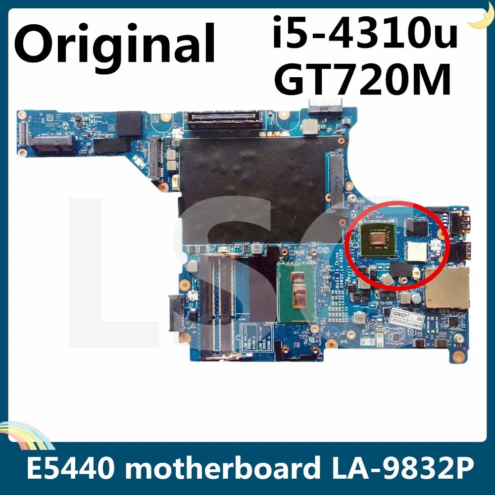 LSC For DELL E5440 Laptop Motherboard VAW30 LA-9832P With SR1EE I5-4310u 2.0GHz N14M-GE-S-A2 GT720M 100% Tested | Компьютеры и офис