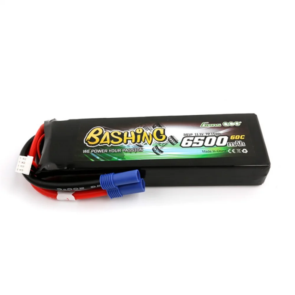 1 шт. Gens 11,1 V 6500mAh 60C 3S1P XT60 разъем Lipo батарея пульт дистанционного управления Запасные части для моделей автомобилей ARRMA 1/8 1/10 RC
