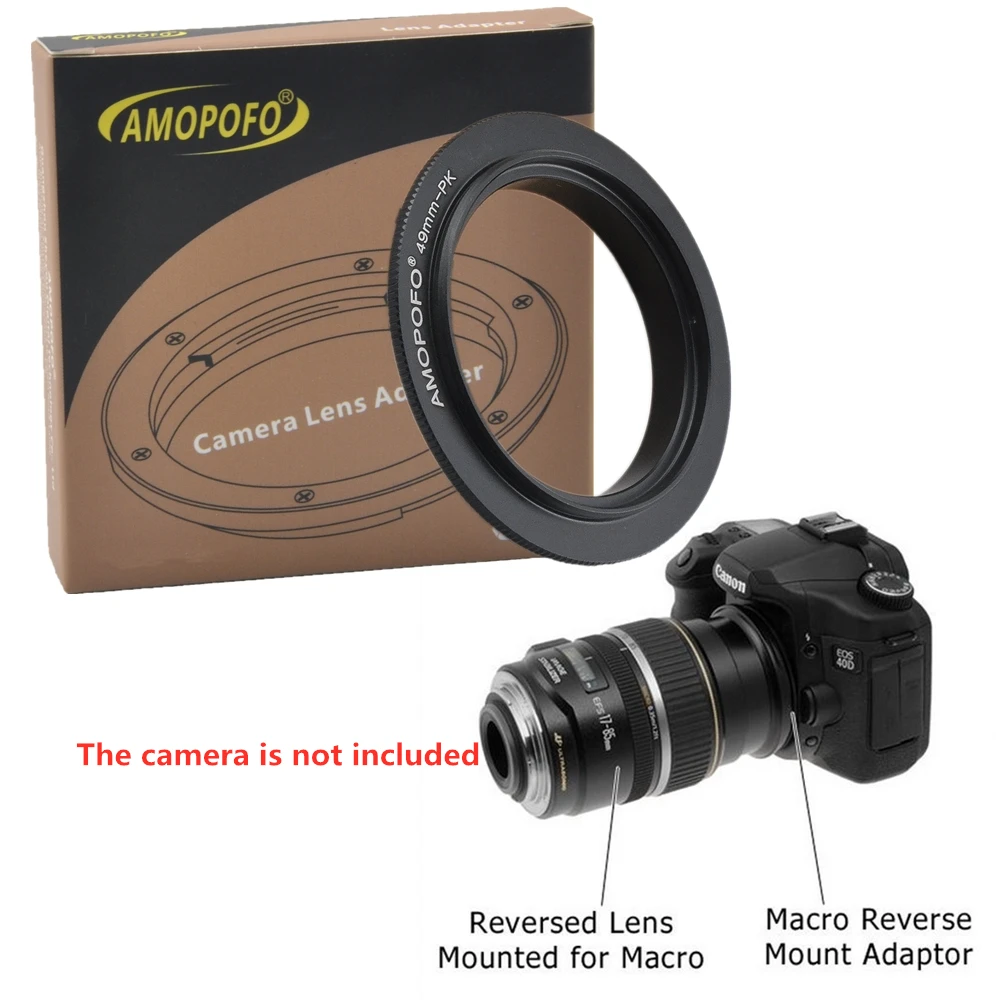 49mm To 77mm Macro Reverse Adapter Ring For Pentax K Pk K 1ii Kp K 70 K 1 K 3ii K S2 K S1 K 5iis K 5ii K 5 K 3 49mm To 77mm Macro Reverse Adapter Ring For Pentax K Pk K 1ii Kp K 70 K 1 K 3ii K S2 K S1 K 5iis K 5ii K 5 K 3