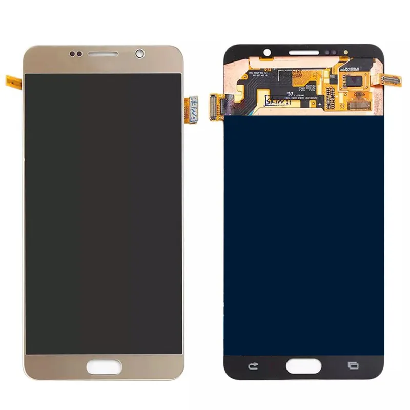 ЖК-дисплей Сенсорный экран для samsung Galaxy Note 5 N9200 N920T ЖК-дисплей Дисплей кодирующий преобразователь сенсорного экрана в сборе Запчасти для авто с инструментами