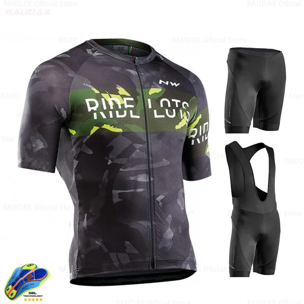 

Northwave 2020 Summer Cycling Jersey Set Quick Dry MTB Cycling Clothing Road Bike Wear Clothes Maillot Ropa Ciclismo Hombre NW