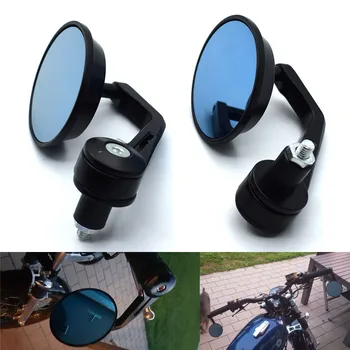 

Universal 7/8 22mm"motorcycle handlebar end rearview mirrors for Suzuki TL1000S DL650 V-STROM GSR600 GSR750 SFV650 K7 K8