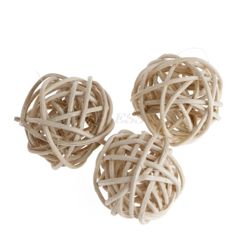 Bolas para morder de aves, juguetes para morder, periquito loro, 3 uds., envío directo