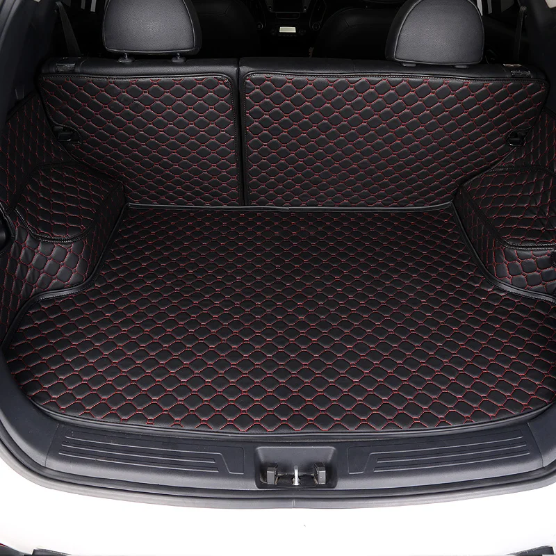 

HLFNTF Custom Car Trunk Mat For BYD F0 F3 F6 SURUI SIRUI G3 G5 G6 G3R F3R L3 S6 S7 E2 E3 E6 M6 car accessories