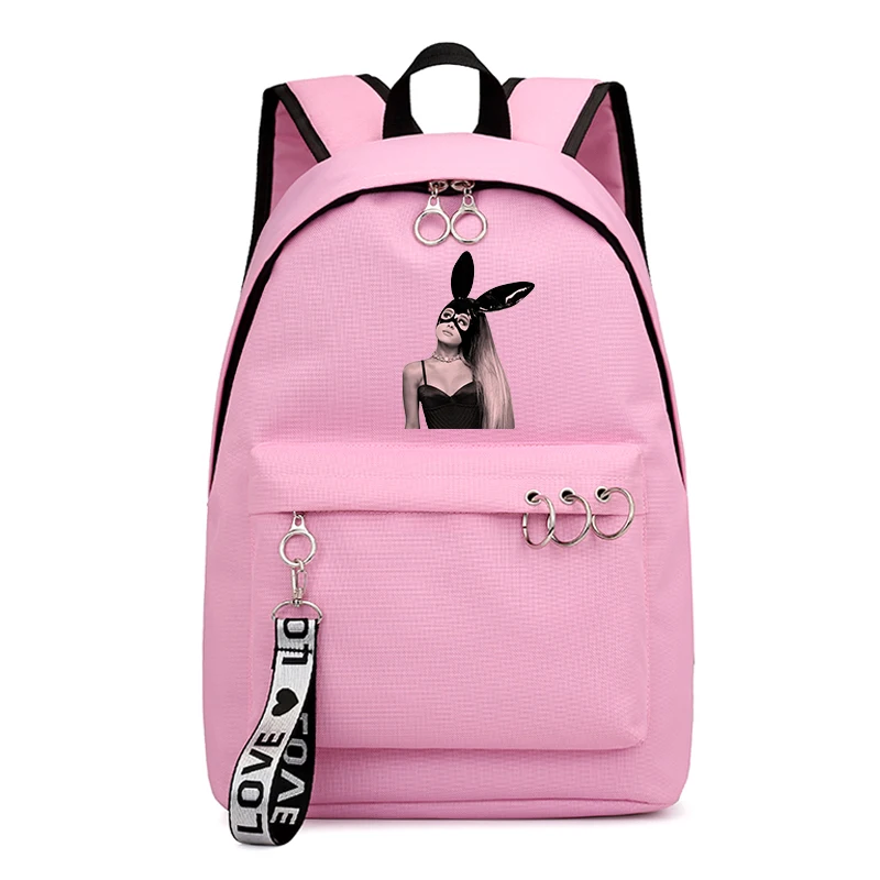 17 Mochila Ariana Grande, рюкзаки, Мини рюкзаки для женщин, школьные сумки для девочек-подростков, рюкзак для ноутбука, рюкзак для путешествий в стиле хип-хоп - Цвет: 17