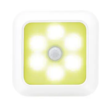 

Night Light Smart Motion Sensor LED Night Lamp Battery Operated WC Bedside Lamp for Room Hallway Pathway Toilet Nightlight