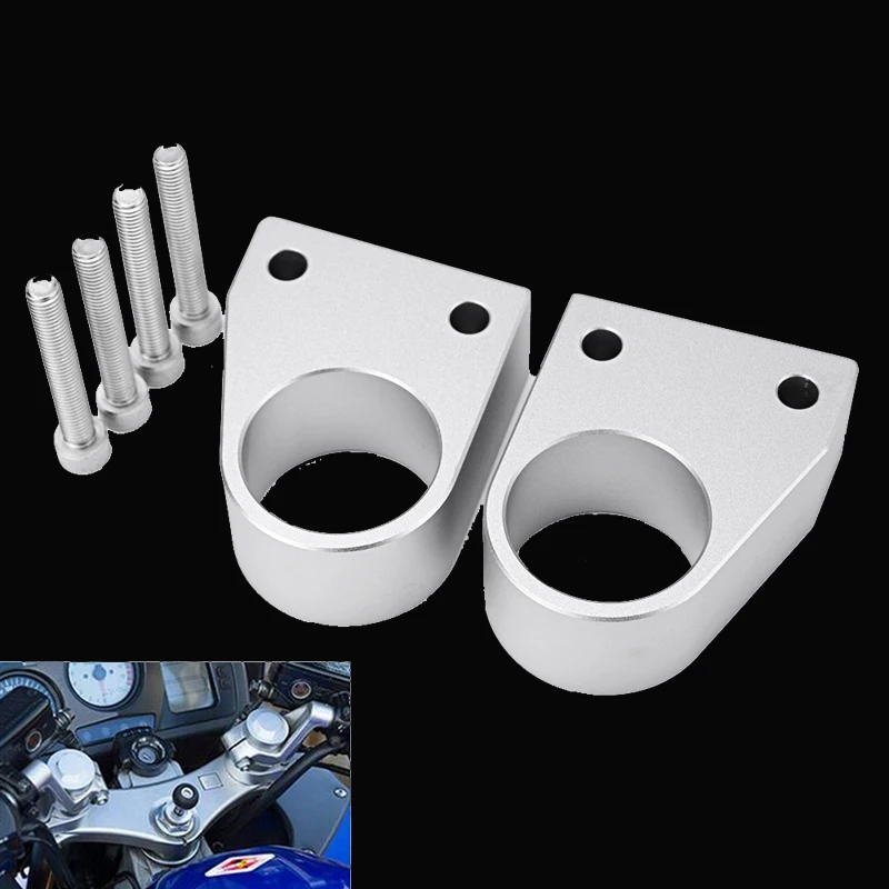 Riser 32mm/1.25 inch Motorcycle Handlebar Risers Height up Adapters For