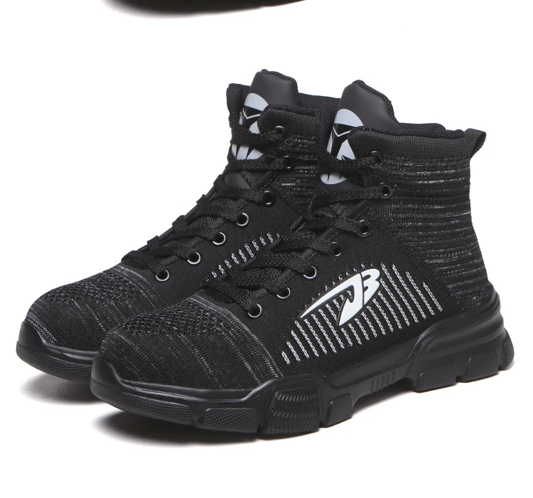 Men Work Safety Boots Indestructible Shoes Outdoors Steel Toe Safety Shoes For Men Work Safety Boot Puncture Proof Sneakers