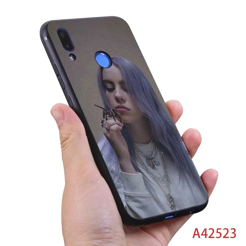Музыкальный певец звезда Билли эйлиш чехол для Xiaomi Redmi note 7 k20 pro 7 note 5 6 4x 7a Прозрачный мягкий силиконовый чехол для телефона - Цвет: A42523