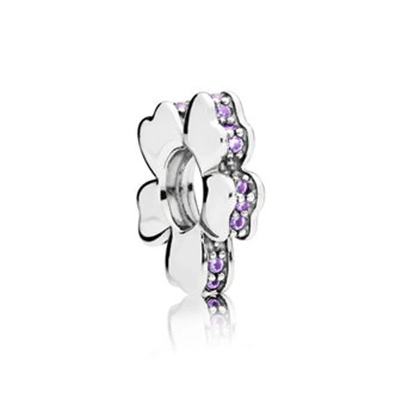 X464 Fit Original Pandora Charms Silver Bracelet Trinket Jewelry Women Gifts New Simple Style Rainbow Mickey MOM Bear Robot DIY Bead - Цвет: X464