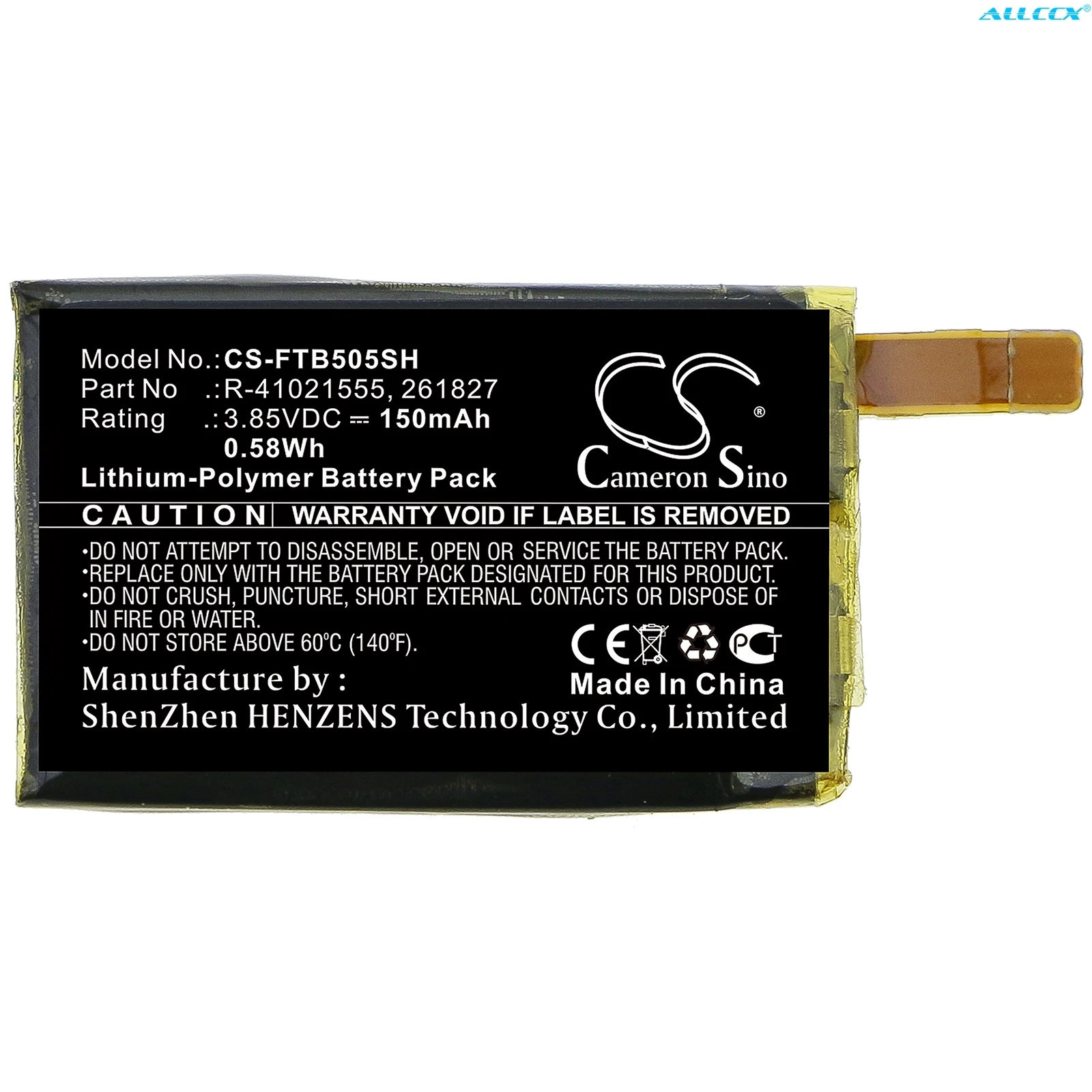 Cameron Sino 150mAh Smartwatch Battery for Fitbit Versa FB504 FB505 | Электроника