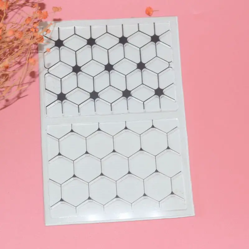 DIY силиконовые картины трафарет с улей шаблон зерна как штампы альбом декоративный Шаблон Рисунок помощник инструмент 72XF
