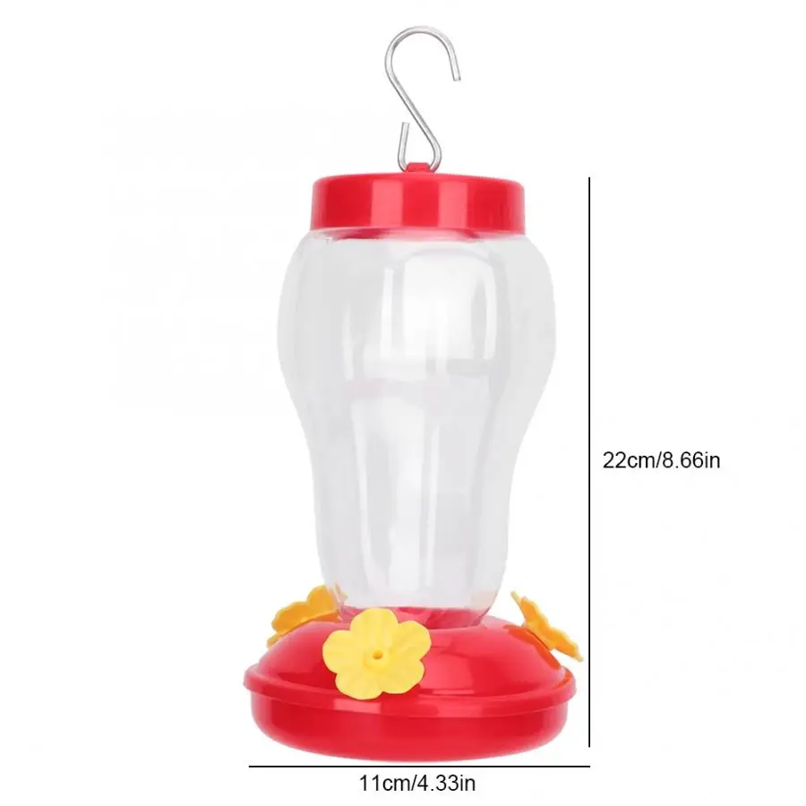 Hummingbird кормушка для домашних животных Птица пластиковая чаша для воды кормушка цветок сад открытый окно садовая бутылка с подвесом кормушка