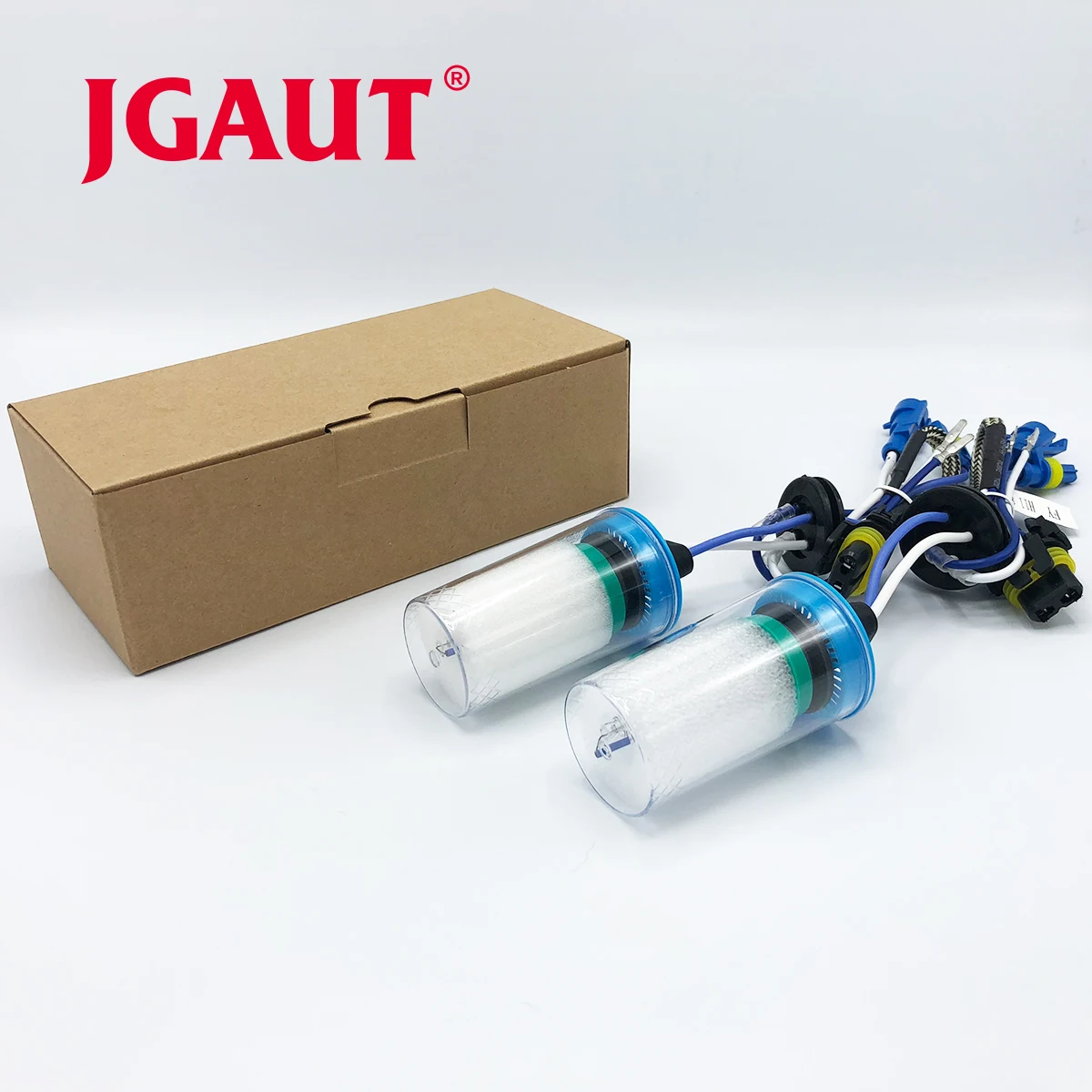 JGAUT HID Xenon комплект AC 55 Вт Автомобильная фара Быстрый старт H1 H4 H7 H3 9012 H11 9005 9006 балластная лампа 3000k 4300K 5500K 6000K 8000 k